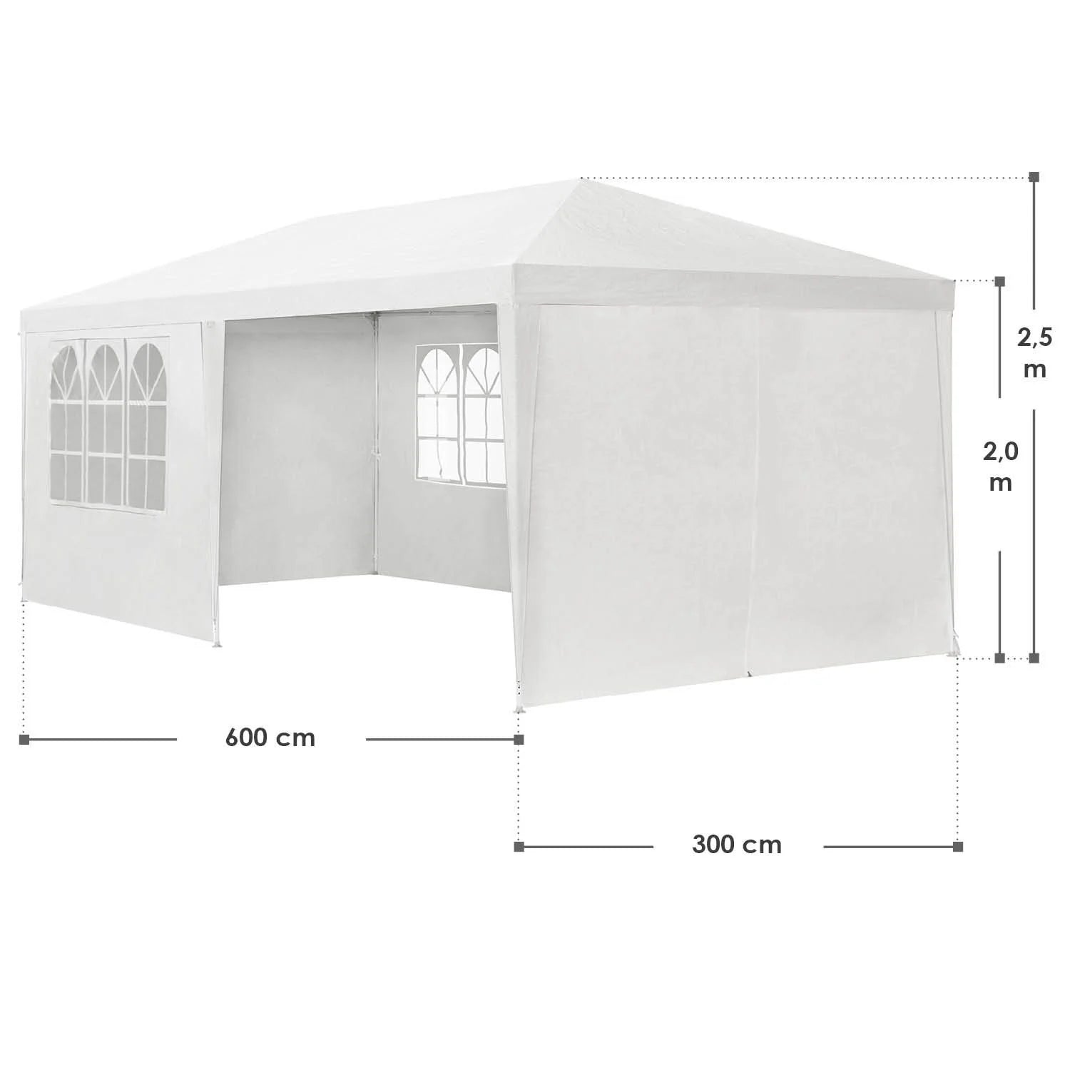 2025 Carpa de fiesta 3 x 6 m