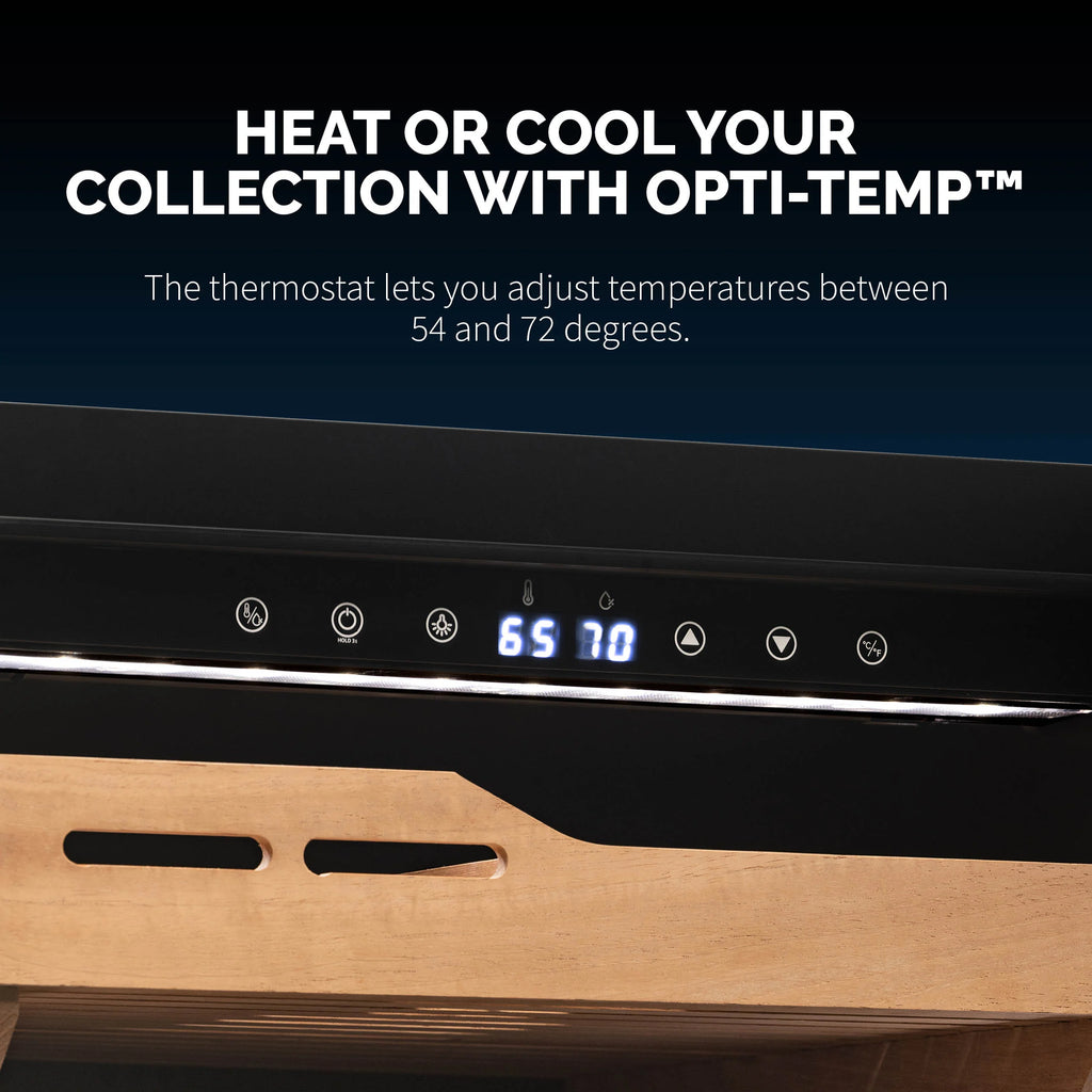 2025 Newair® Humidor Eléctrico para Puros – Gran Capacidad