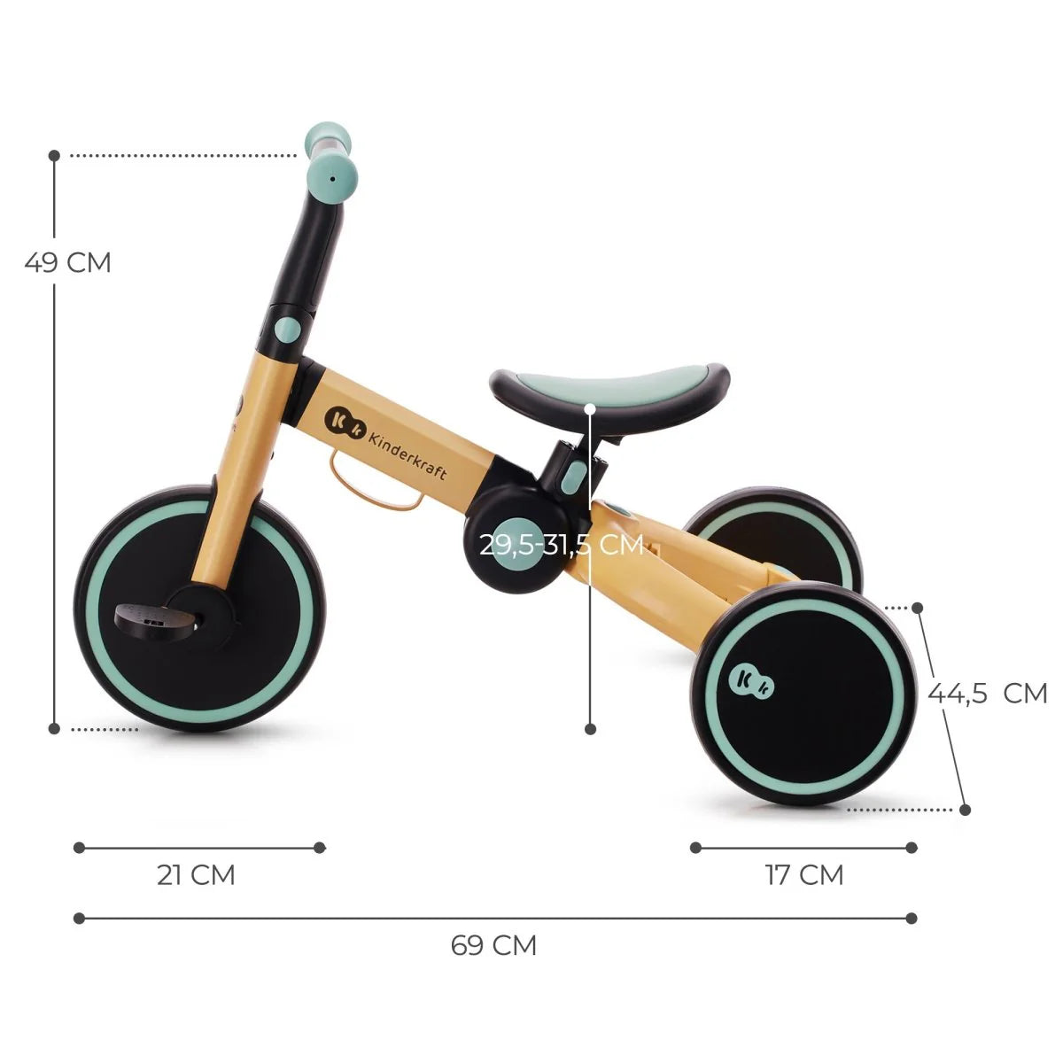 2025 Triciclo 3 en 1 4Trike