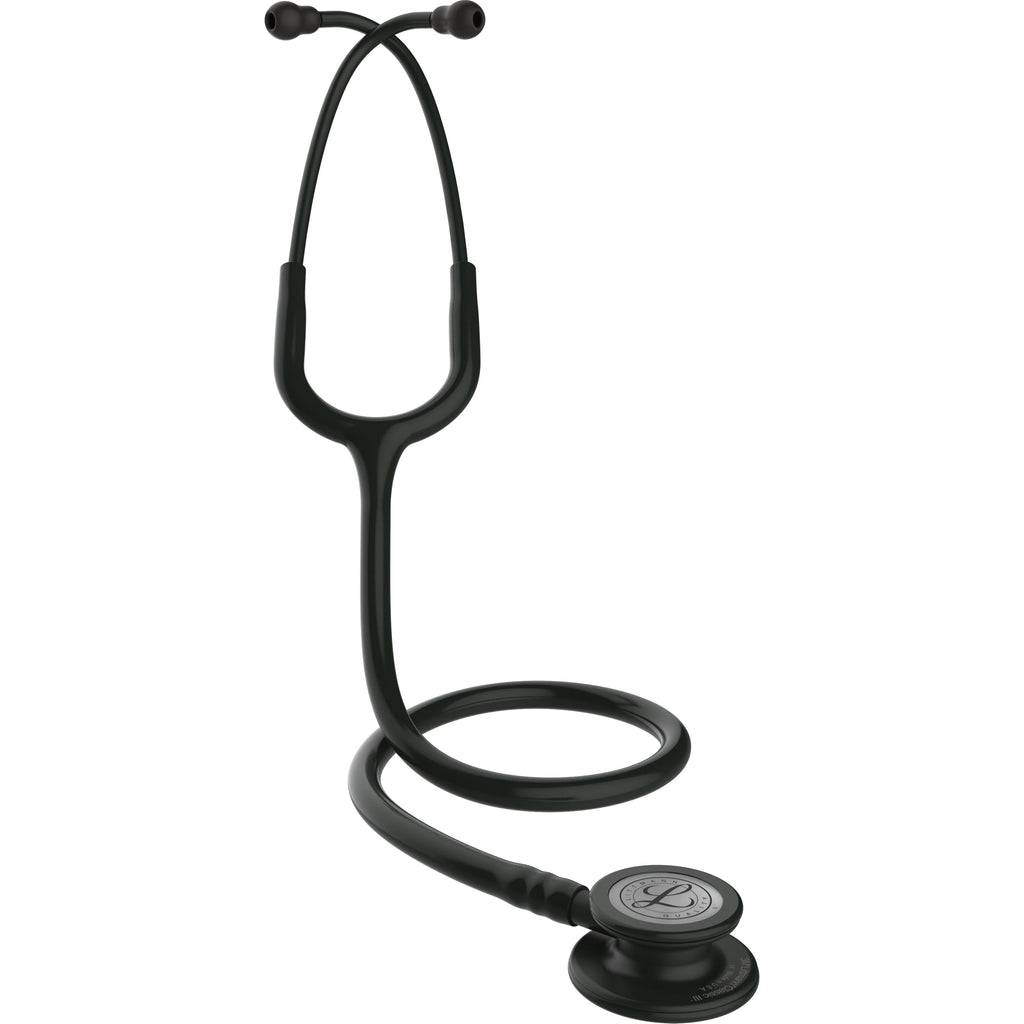 2025 Estetoscopio de Monitoreo Littmann Classic III: Todo Negro 5803 - Grabado adicional