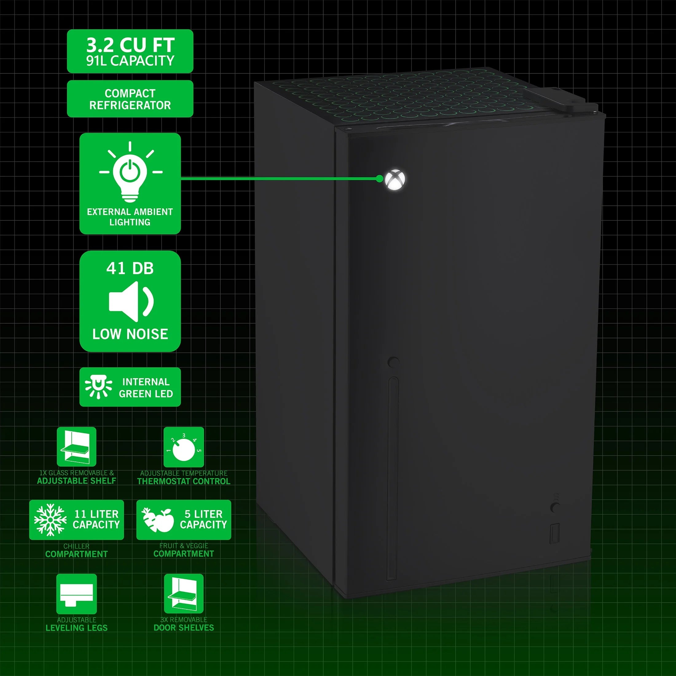 2025 Refrigerador XBOX 3.2CF 1D