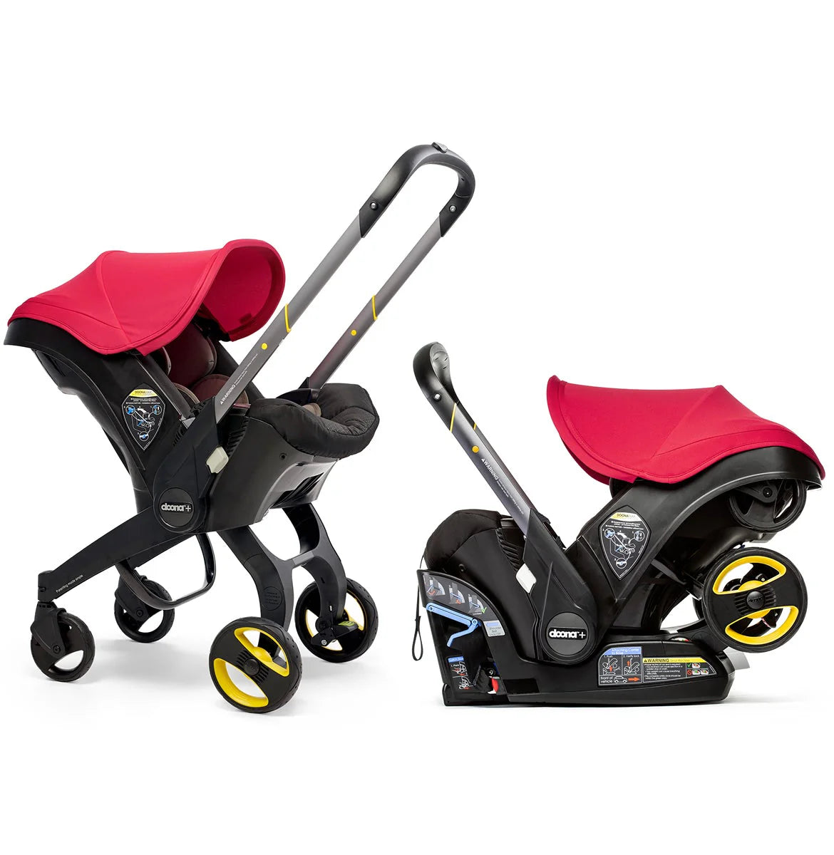 2025 Asiento Infantil para Auto DOONA con Base LATCH – Asiento y Carrito Integrado Listo para Usar