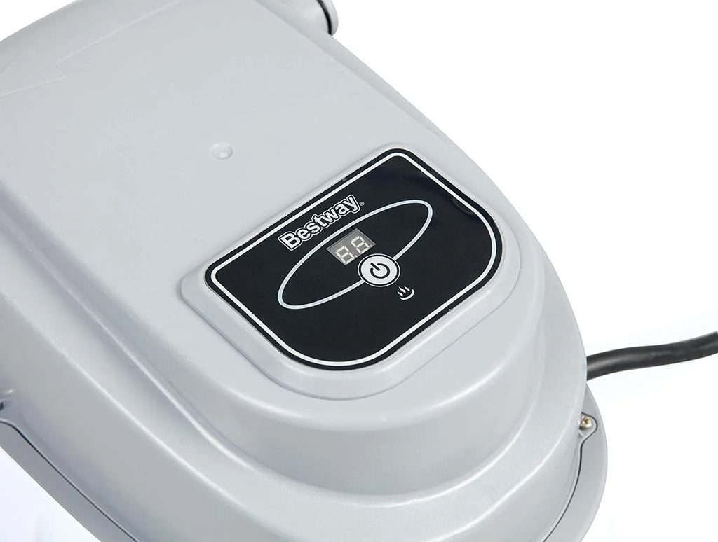 2025 Calentador de piscina Bestway 58259 – Calentador eficiente de agua para piscinas elevadas de hasta 4,57 m de diámetro