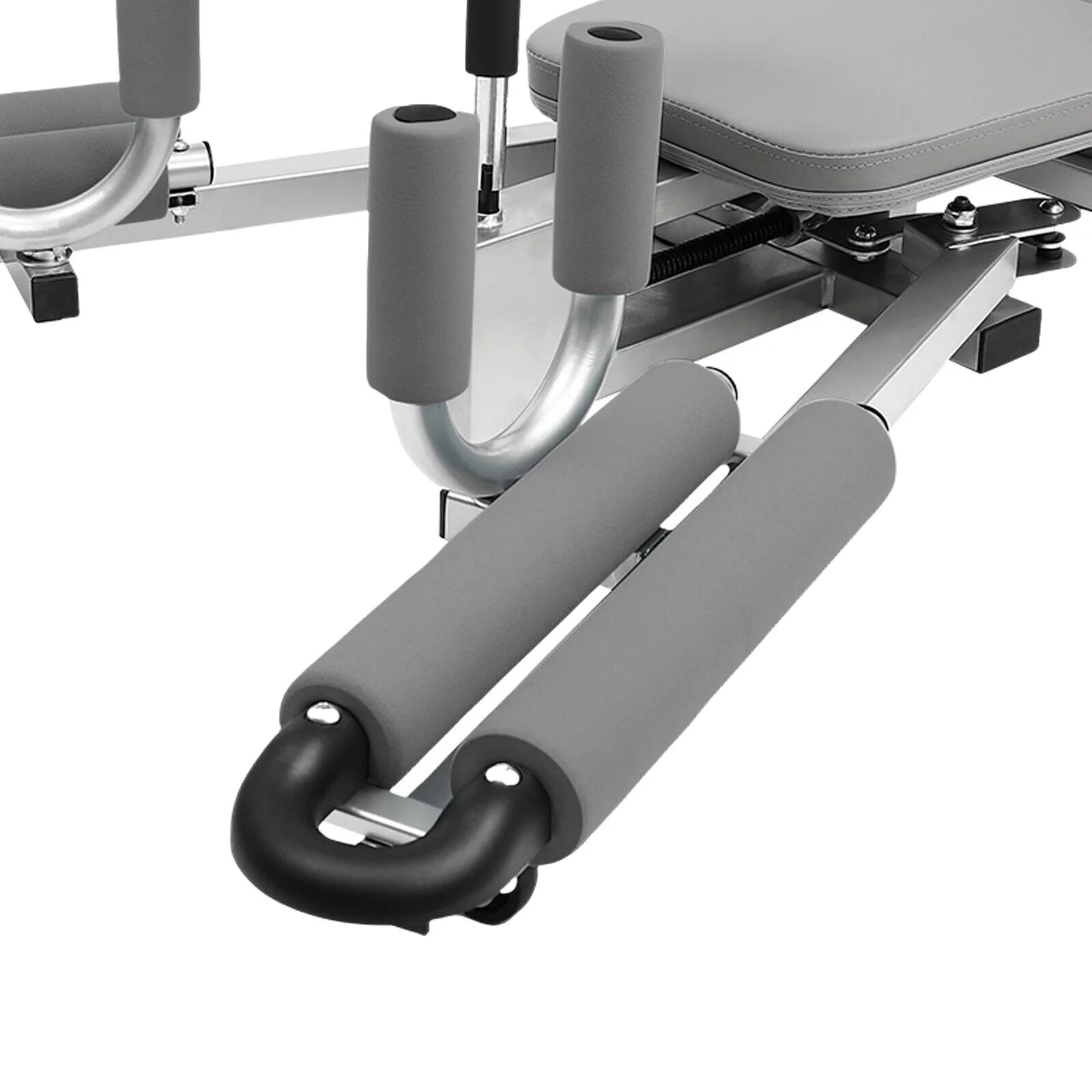Dispositivo profesional de estiramiento de piernas con capacidad de carga de 150 kg, equipo robusto para el hogar y el gimnasio.