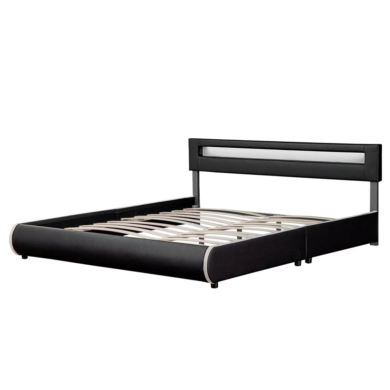 2025 Cama tapizada Sevilla 140x200 cm en blanco