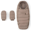 2025 Nuna Conjunto de Invierno para Saco de Silla de Paseo con Forro de Cachemira – Incluye guantes y tejido repelente – Compatible con todas las sillas de paseo Nuna