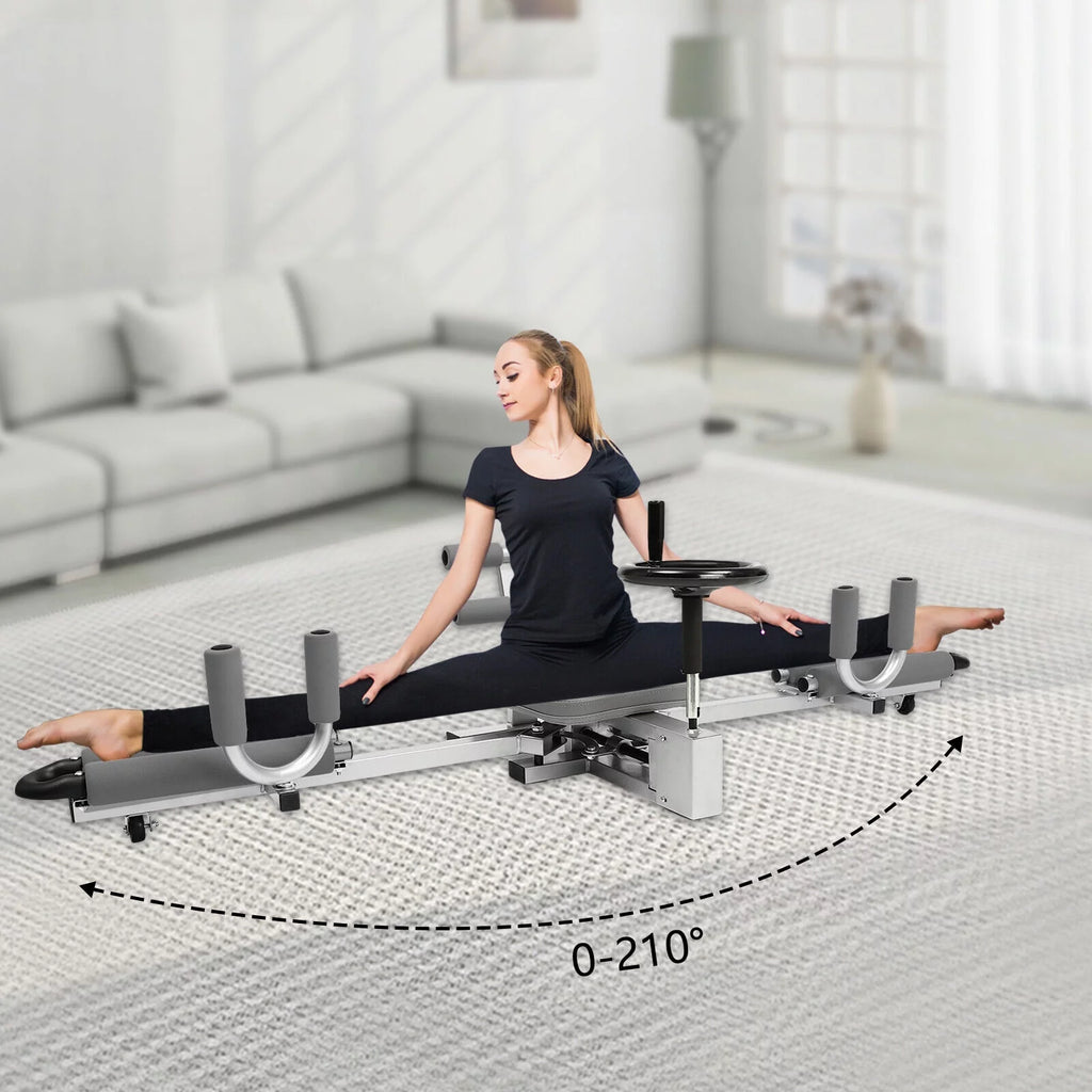 Máquina profesional de estiramiento de piernas Miu Meow (149 kg), dispositivo sólido para mejorar la flexibilidad, equipo de ejercicio para estocadas, ideal para yoga y gimnasio en casa.