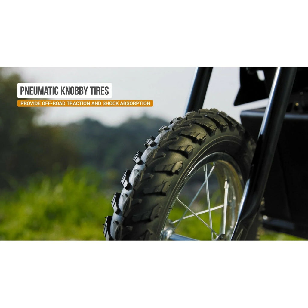 2025 Moto Cross Eléctrica para Niños Razor Dirt Rocket MX125 - Negra