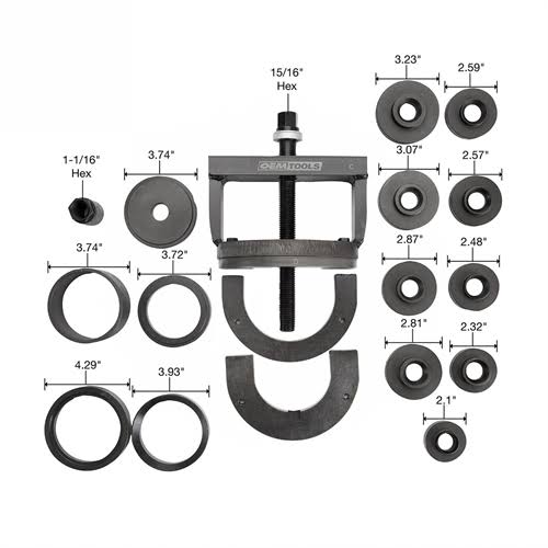 2025 Kit para Remoción e Instalación de Hub y Rodamiento de Rueda OEM Tools Master 27213