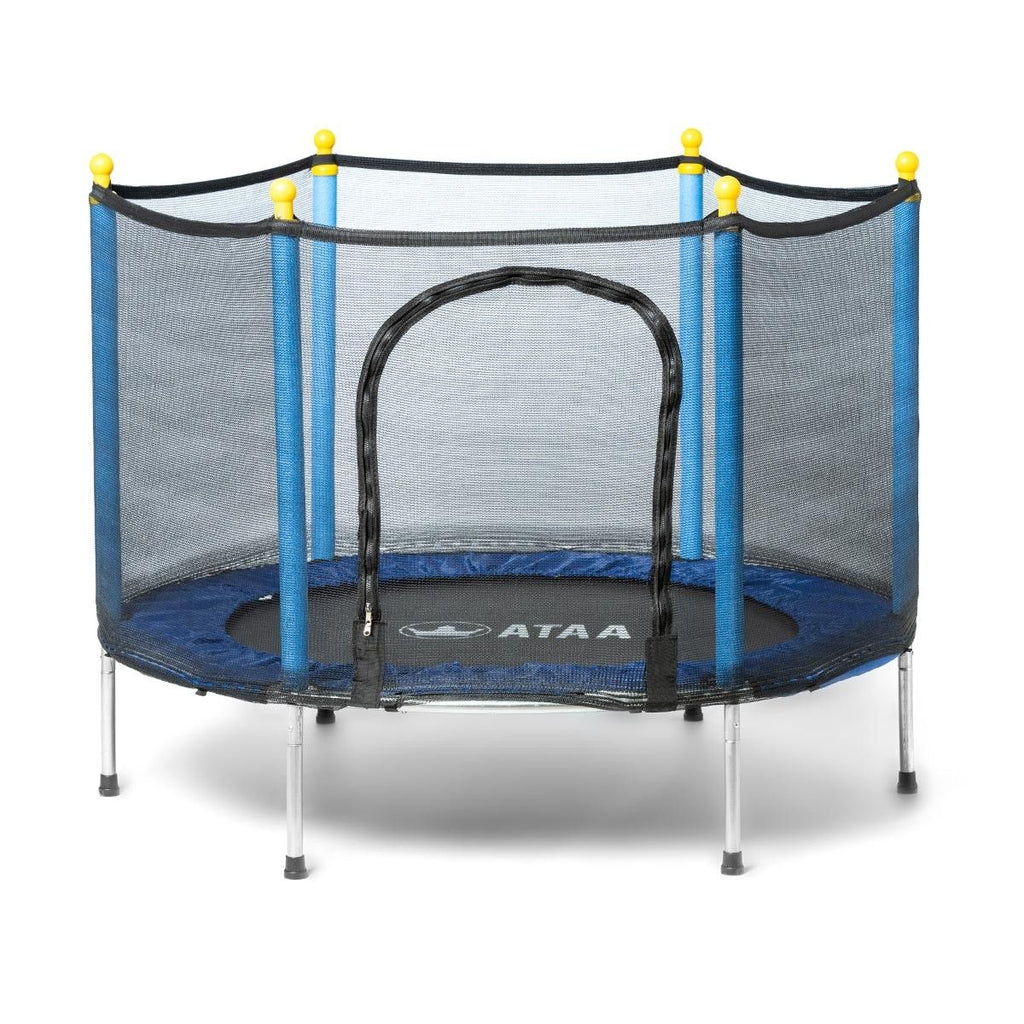 Cama Elástica Infantil Salty 140 Azul - Juegos Y Juguetes Infantiles Para Niños Al Aire Libre
