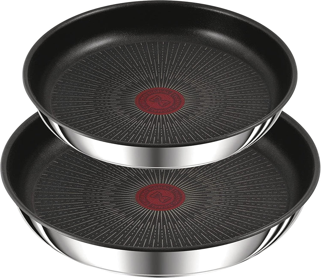 Tefal Ingenio Preference On Set of 2 Frying Pans 24/28 cm + 2 Saucepans 16/20 cm + 24 cm Pot + 26 cm Wok + 2 Removable Handles + 5 Accessories | Induction Safe, Non-Stick, PFOA Free