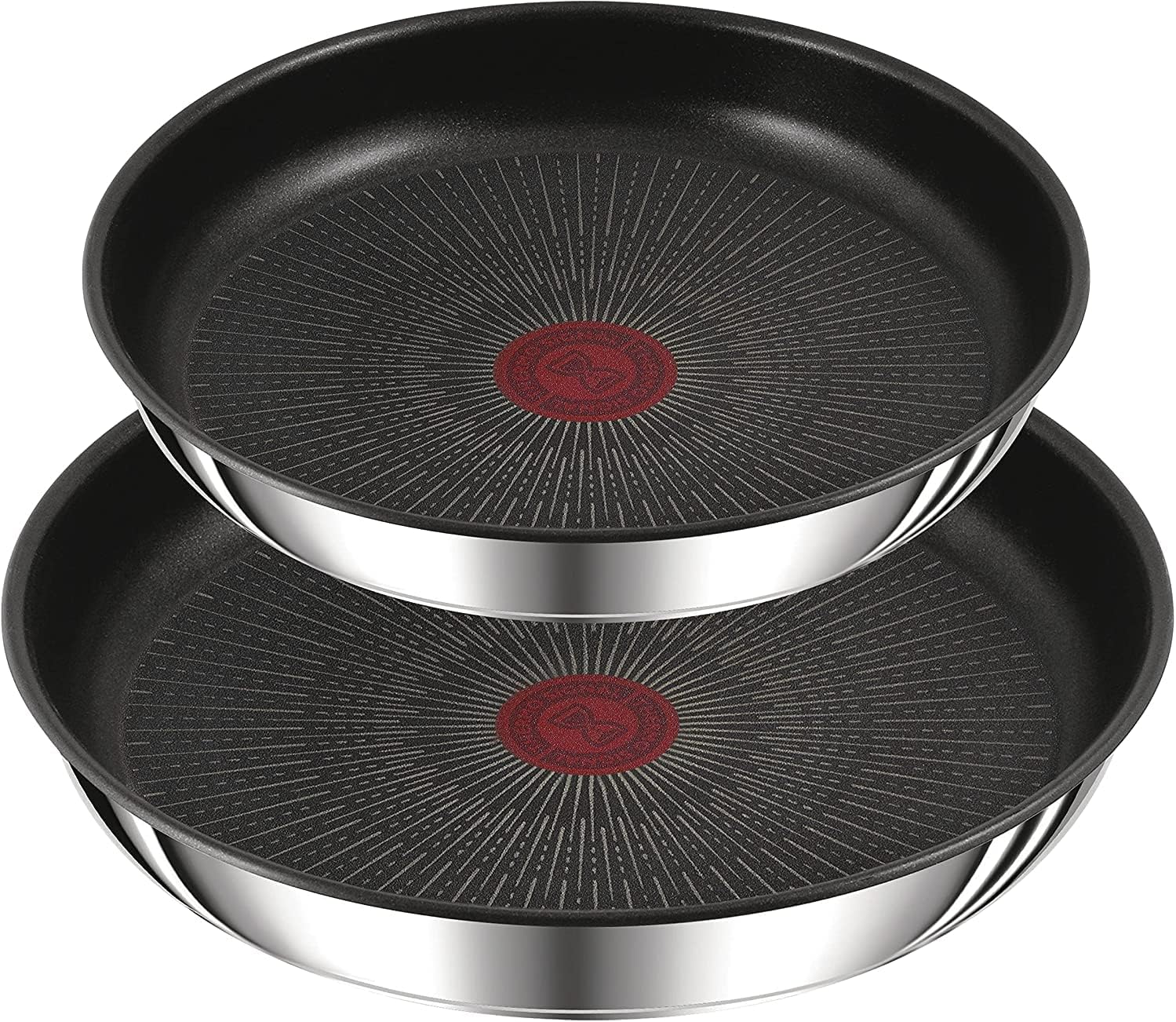 Tefal Ingenio Preference On Set of 2 Frying Pans 24/28 cm + 2 Saucepans 16/20 cm + 24 cm Pot + 26 cm Wok + 2 Removable Handles + 5 Accessories | Induction Safe, Non-Stick, PFOA Free
