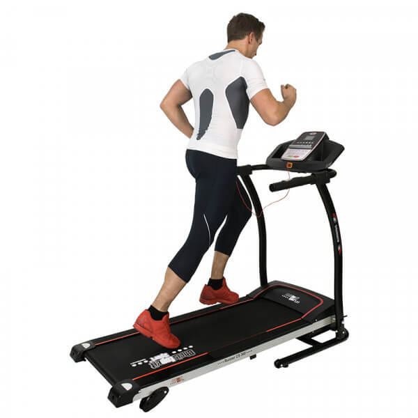 2025 Cinta de correr plegable CS 300 – 12 km/h + sensores de pulso + soporte para tablet