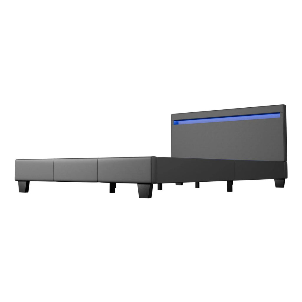 2025 Cama tapizada Verona 120x200 cm en blanco