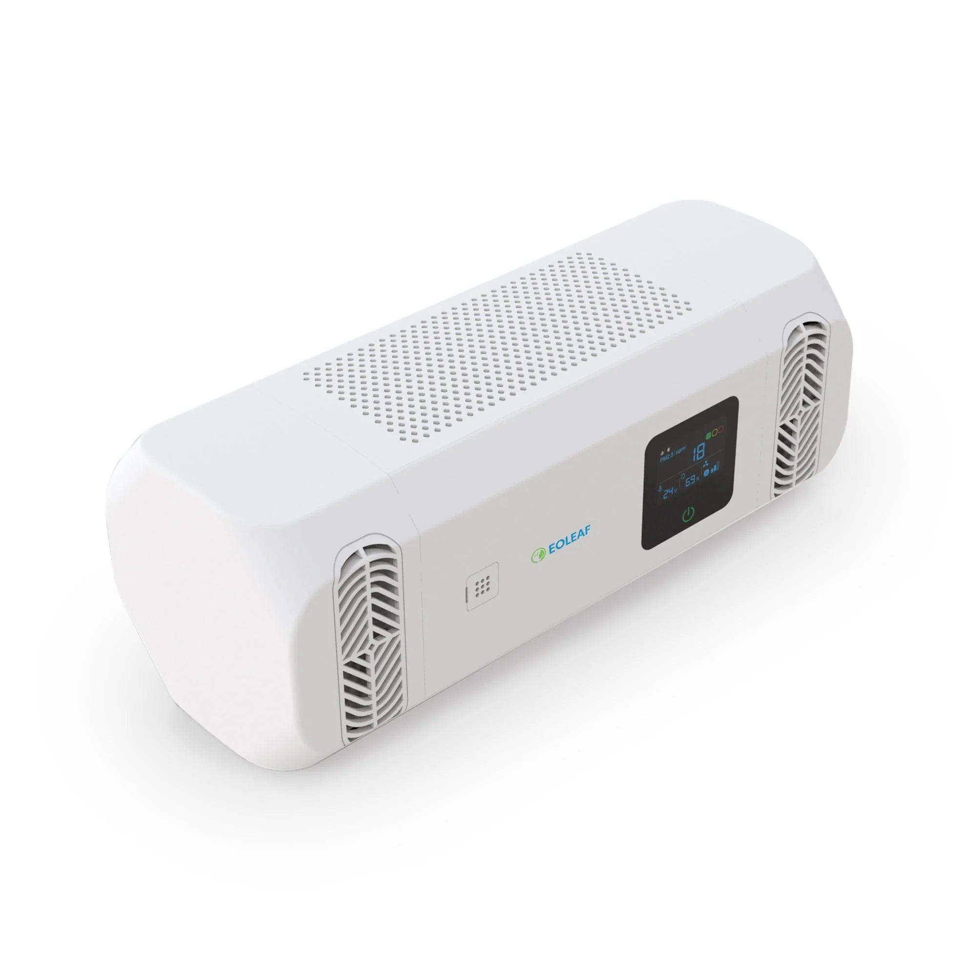 2025 Purificador de aire Eoleaf Pure CAR — Filtro HEPA H13 e ionizador – Para vehículos de hasta 13 m³