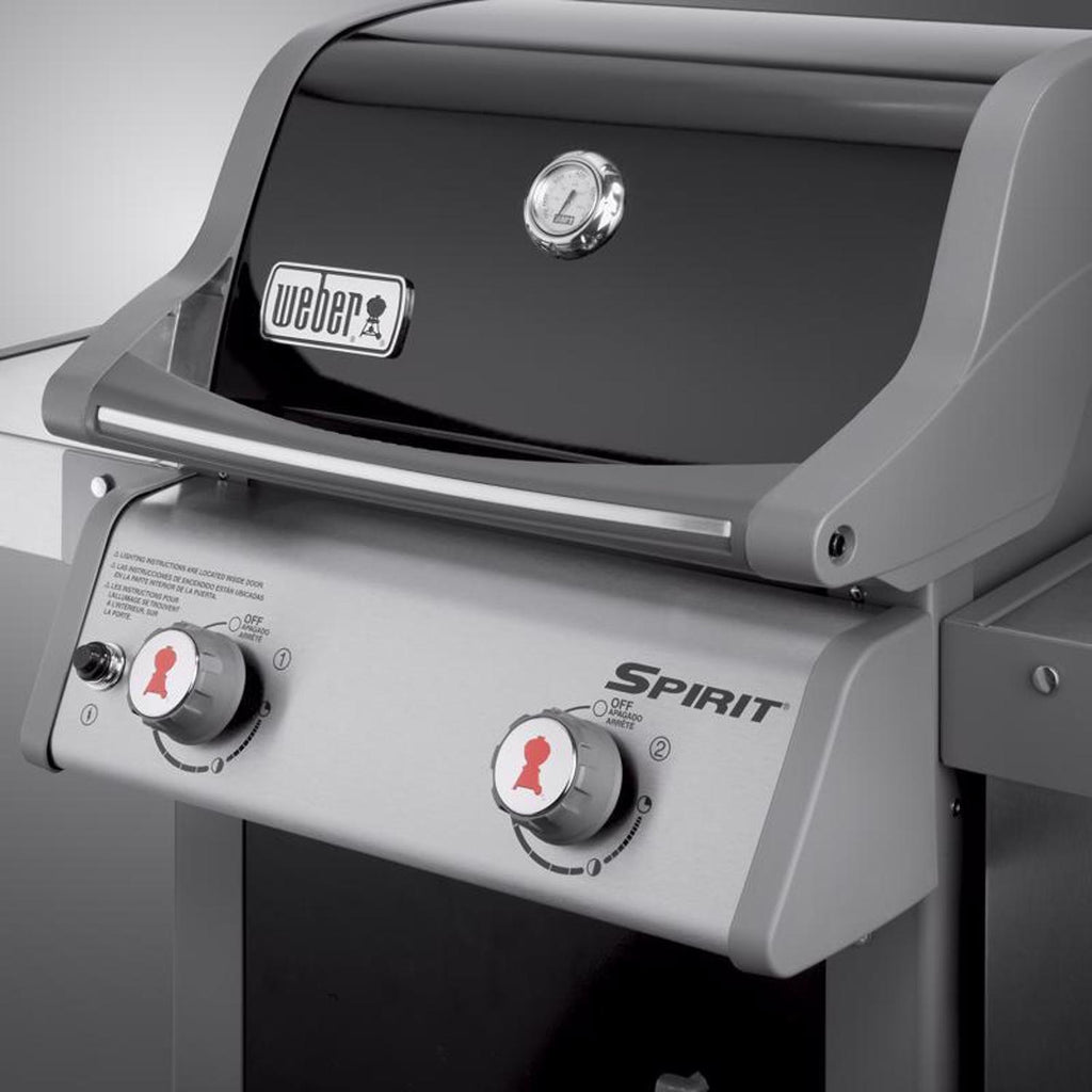 2025 Weber Spirit E-210 Parrilla a Gas de Propano Líquido de 2 Quemadores en Color Negro