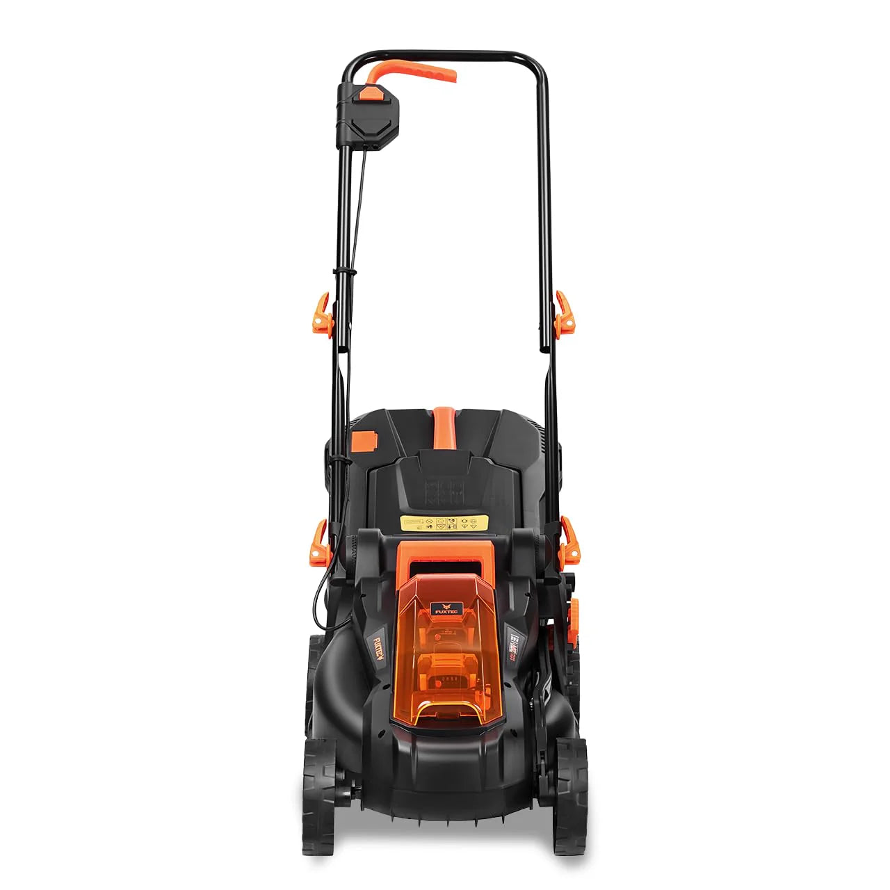 2025 Cortacésped inalámbrico FUXTEC 40V (2x20V) E1RM20 con 2 baterías Li-Ion 20V 2Ah y cargador doble – Ancho de corte 33 cm, altura de corte variable