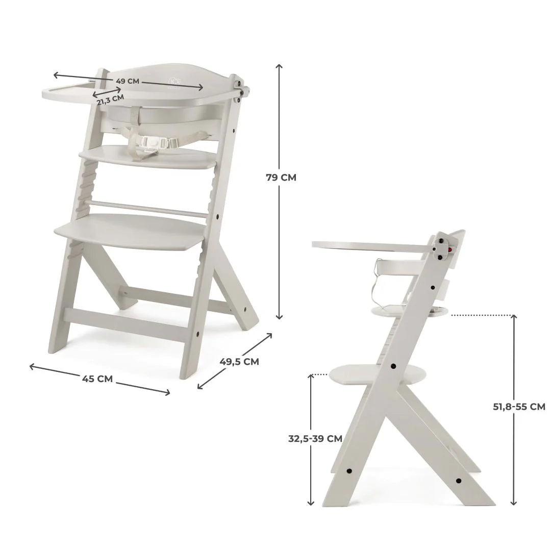 2025 Silla de comer evolutiva 2 en 1 Enock