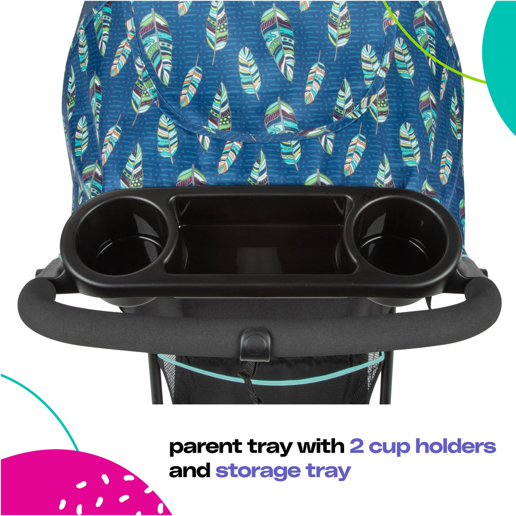 2025 Cosco Kids Lift & Stroll DX Sistema de viaje, flechas grises, para niños pequeños, unisex