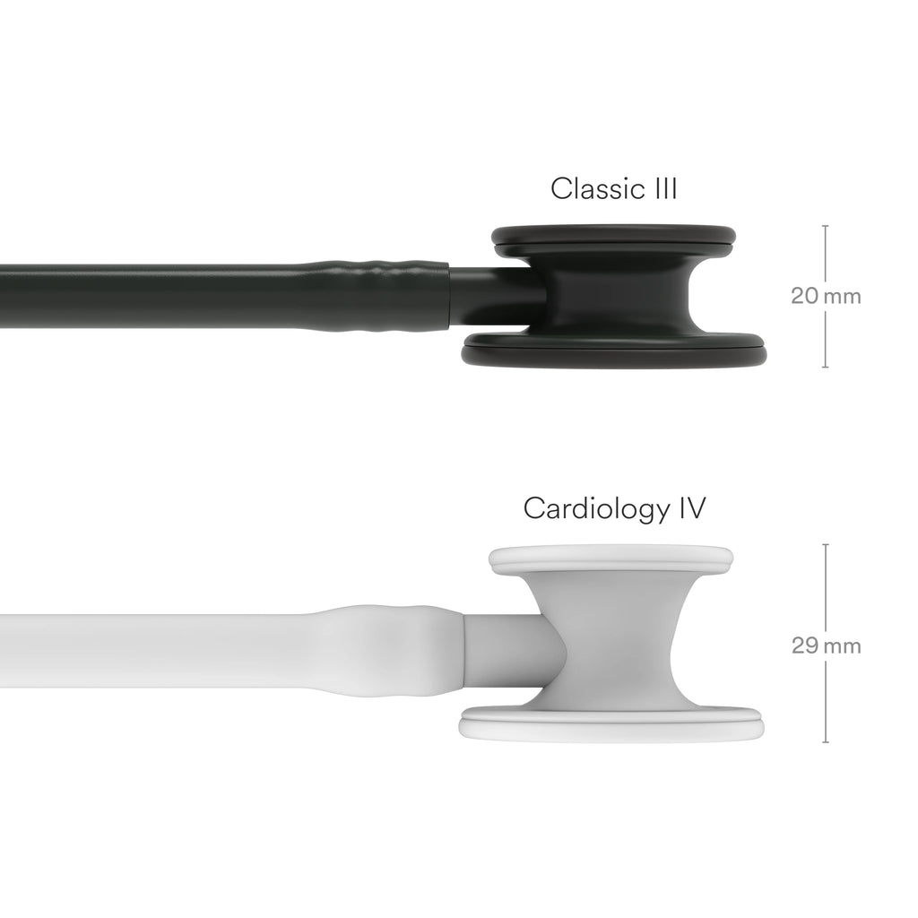 2025 Estetoscopio de Monitoreo Littmann Classic III: Todo Negro 5803 - Grabado adicional