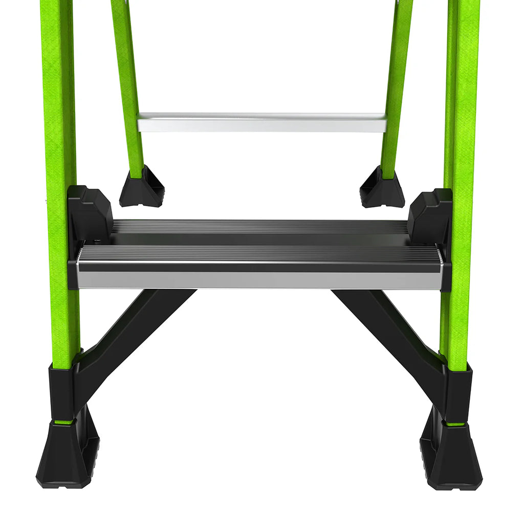 2025 Escalera de Tijera MightyLite™ Ultrafuncional de Fibra de Vidrio, Ligera y Segura