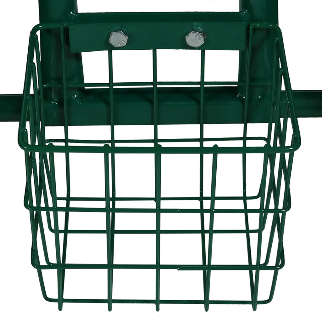 2025 Carrito de Jardín Rodante Sunnydaze con Asiento de Trabajo y Manillar de Dirección