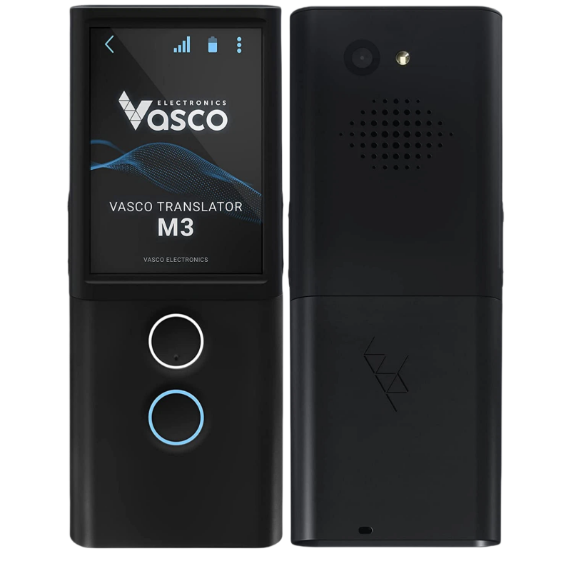 Dispositivo Traductor Vasco M3 | El único traductor con traducción gratuita e ilimitada