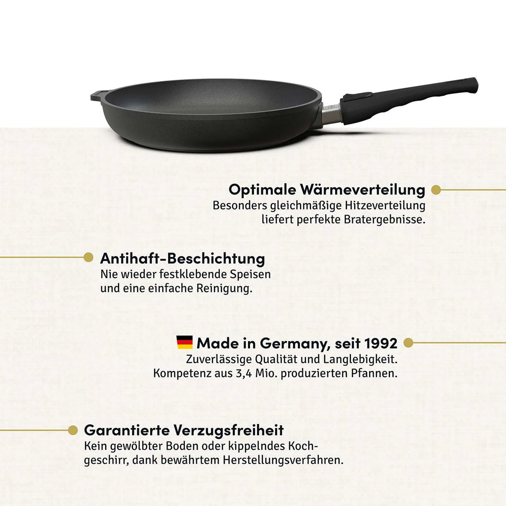 2025 Sartén Ø 20-32 cm con Tapa Opcional