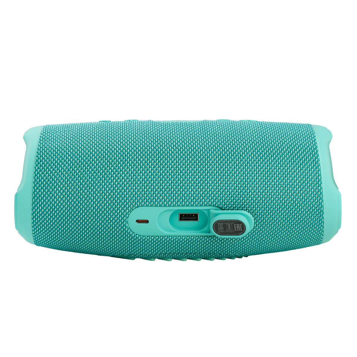 2025 Altavoz Bluetooth portátil resistente al agua JBL Charge 5 con Powerbank – Par (Negro/Teal)