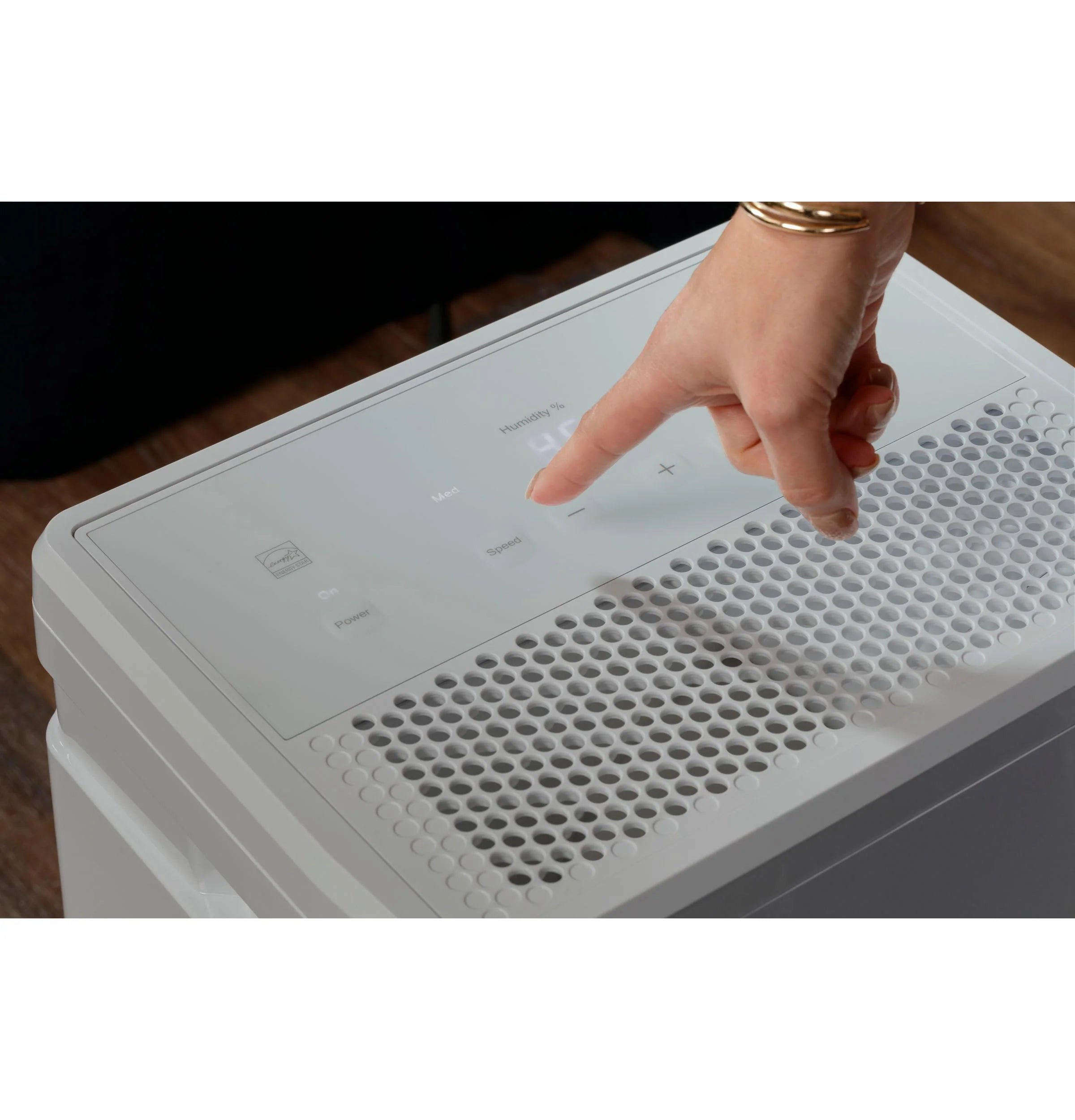 2025 GE Appliances AWHR50LB – Deshumidificador Portátil Inteligente con Smart Dry y Wi-Fi Integrado, Certificado Energy Star®