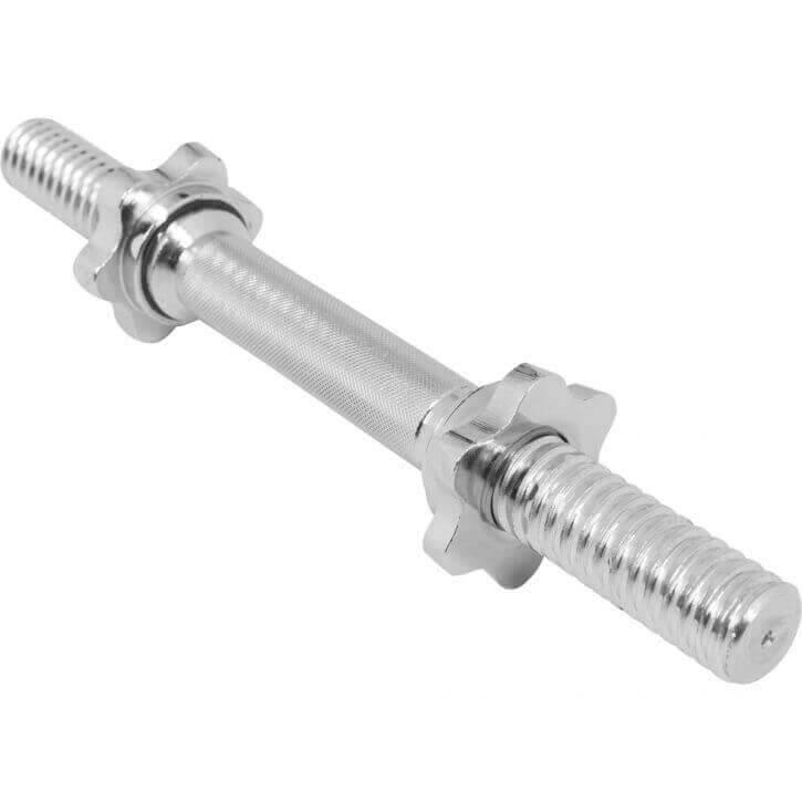 2025 Set de mancuernas cortas de fundición Gripper 30 kg plateado
