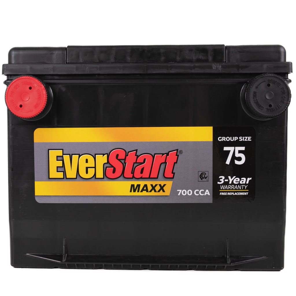 2025 Batería Automotriz EverStart Maxx, Tamaño de Grupo 75 - 12 Voltios - 700 CCA
