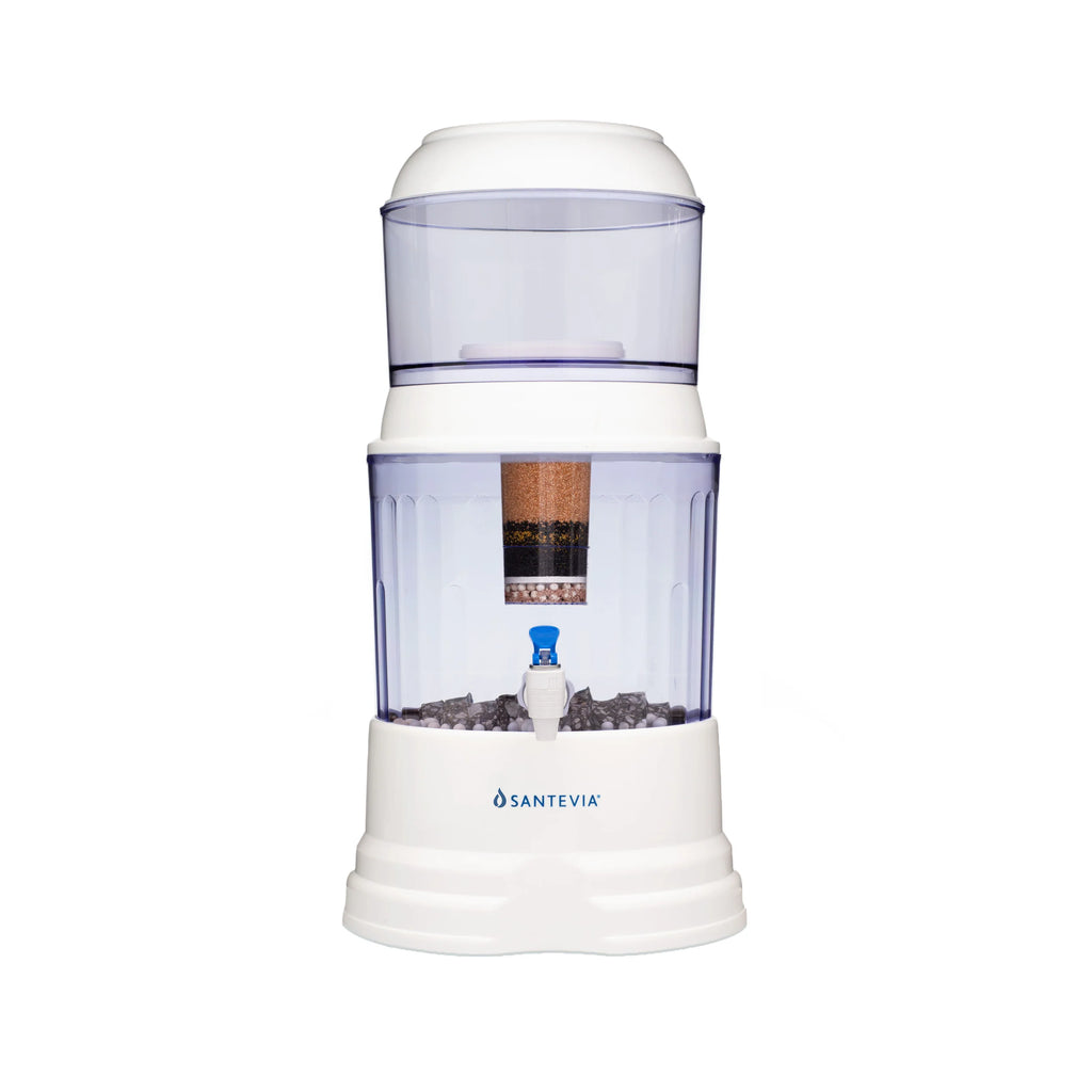 Sistema de Filtración de Agua Gravity – Filtro de 5 Etapas con Minerales Esenciales – Elimina el 99% de Contaminantes (Plomo, Fluoruro, Cloro) – Compatible con Enfriadores de Agua