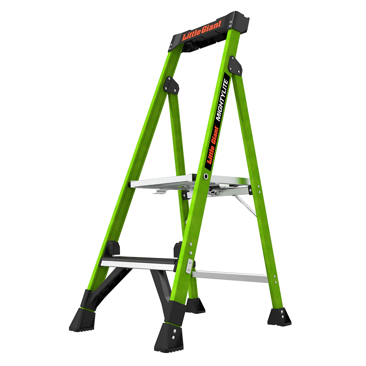 2025 Escalera de Tijera MightyLite™ Ultrafuncional de Fibra de Vidrio, Ligera y Segura