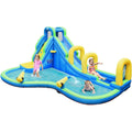 Castillo Hinchable Para Niños Con Tobogán Acuático Costway 478 X 365 X 227 Cm