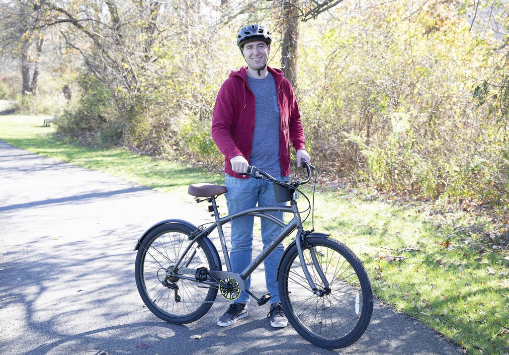 2025 Bicicleta Cruiser Kent Bayside 26" para hombre – Acabado satinado cacao