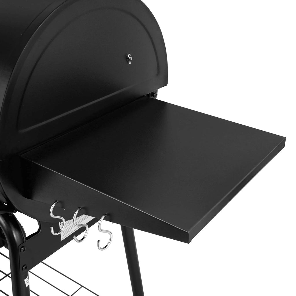 2025 Royal Gourmet Parrilla de Carbón BBQ de 30" y Ahumador Lateral