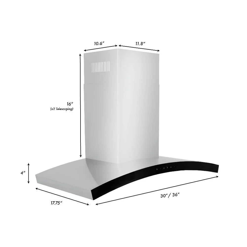 Campana de Pared en Acero Inoxidable ZLINE (KN6)