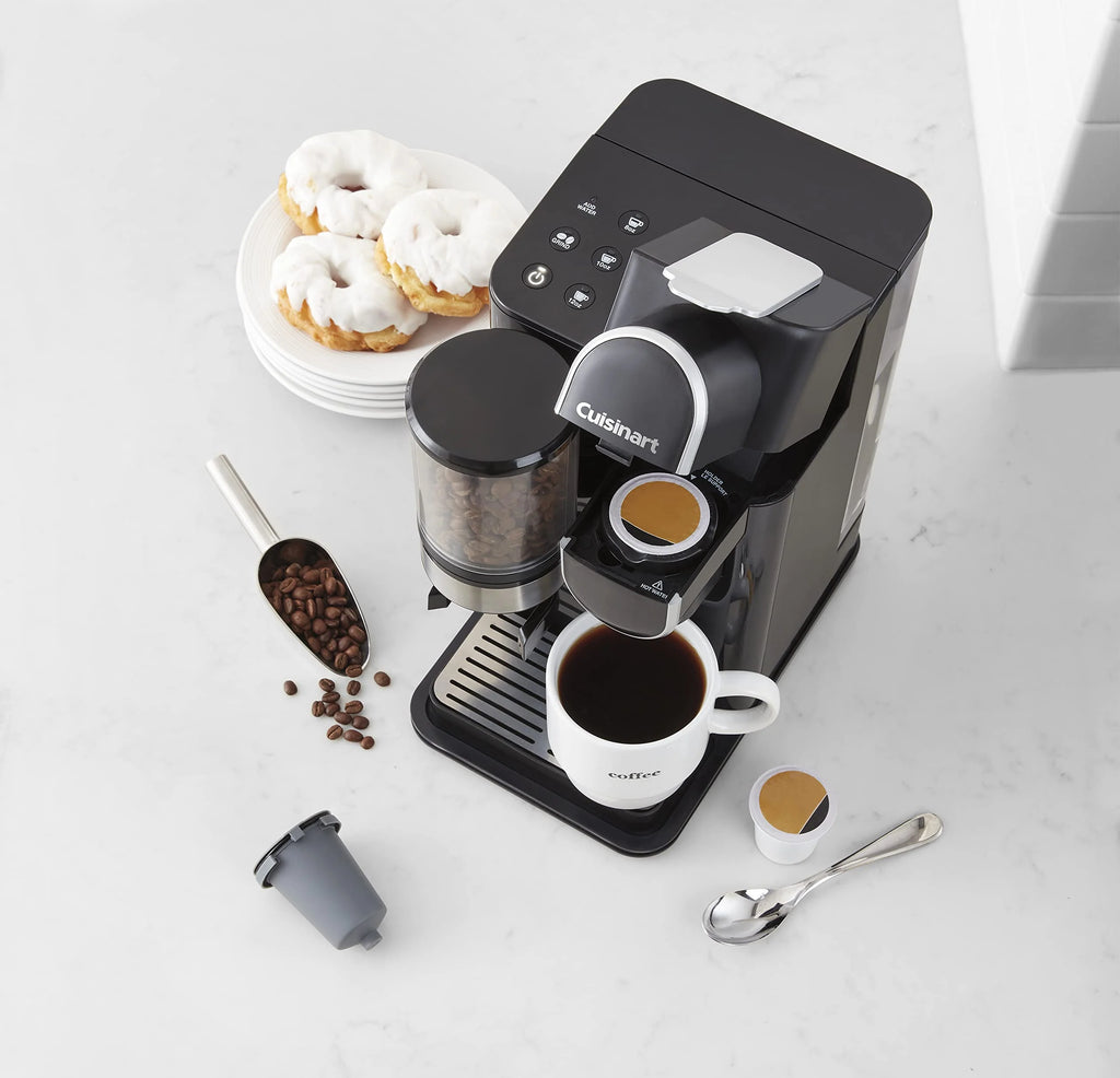 2025 Cafetera de una sola porción Cuisinart + Molinillo de café