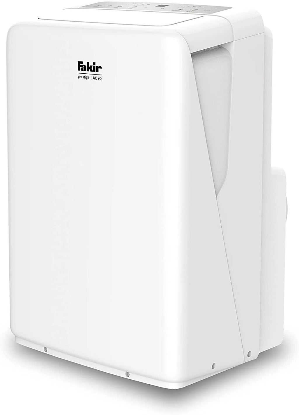 2025 Fakir Prestige AC 90 – Aire Acondicionado Móvil | Enfriador de Aire con 3 Modos de Viento + Función Automática, Temporizador y Control Remoto | Ventilador Auxiliar para Estancias de Hasta 85 m³ | Blanco | 2600 Vatios