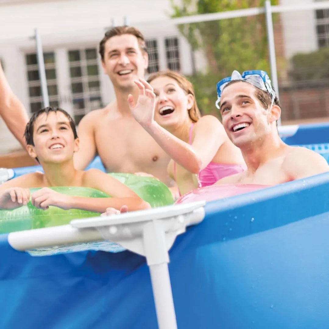 2025 Piscina Elevada Intex Rectangular con Estructura 14' 9¼" x 7' 2⅝" x 33"