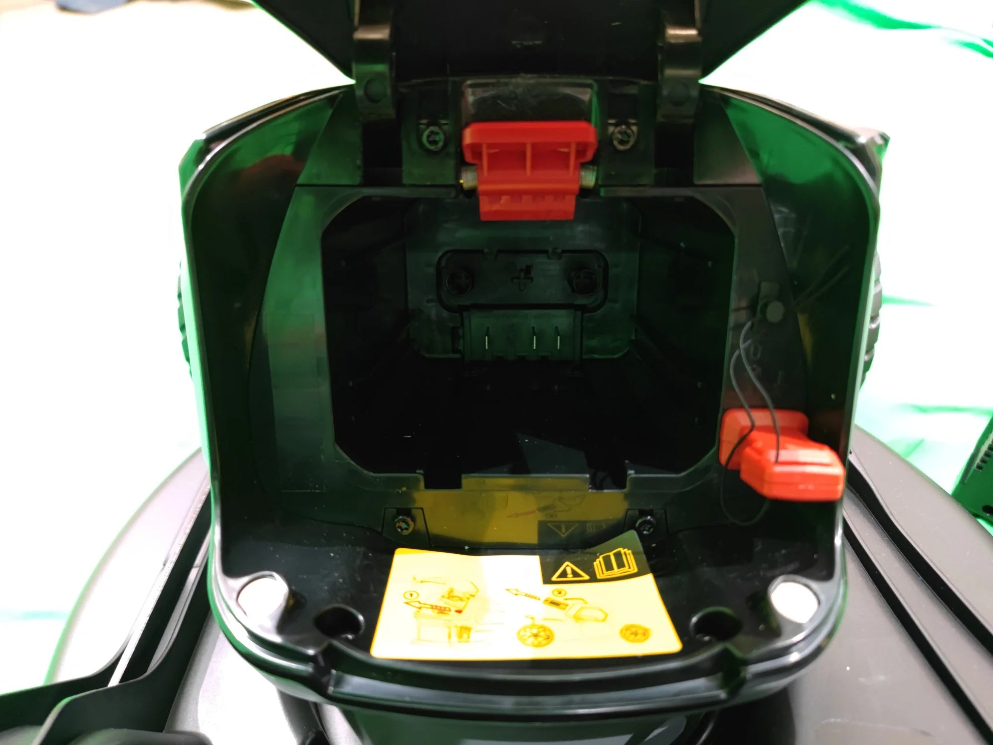 2025 Cortacésped inalámbrico Powerworks PD60LM41K2 60 V, con batería 60V 2 Ah y cargador