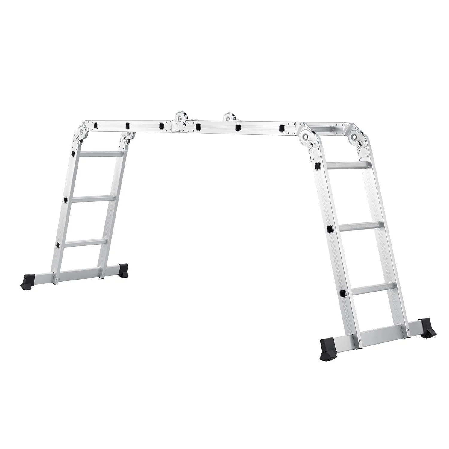 2025 Escalera multifuncional de aluminio 3,6 m – Versátil, estable y compacta