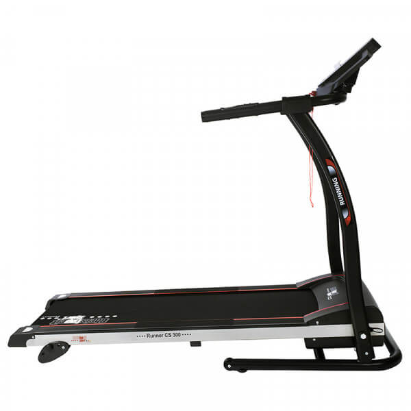 2025 Cinta de correr plegable CS 300 – 12 km/h + sensores de pulso + soporte para tablet