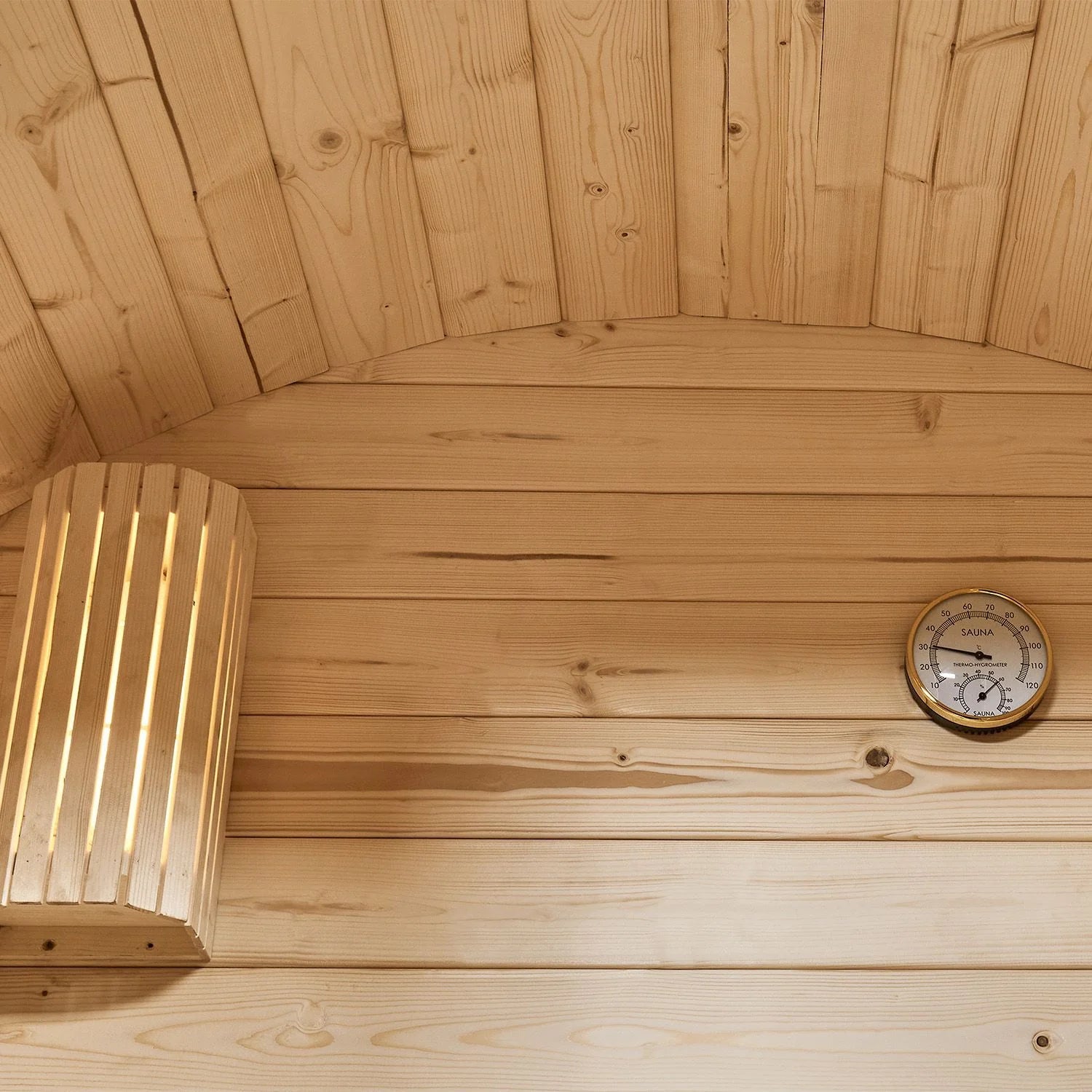 2025 Sauna barril Spitzbergen con estufa de sauna