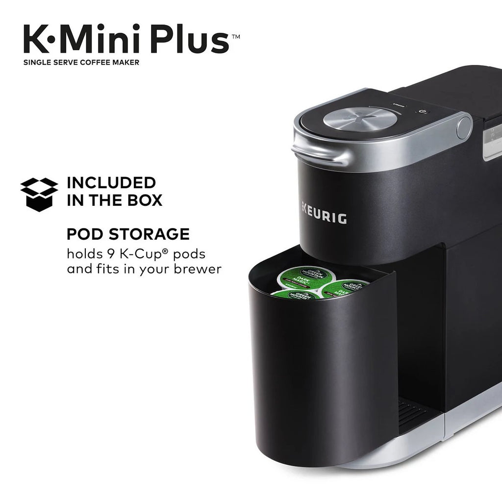 2025 Cafetera Keurig K-Mini Plus de una sola taza con cápsulas K-Cup