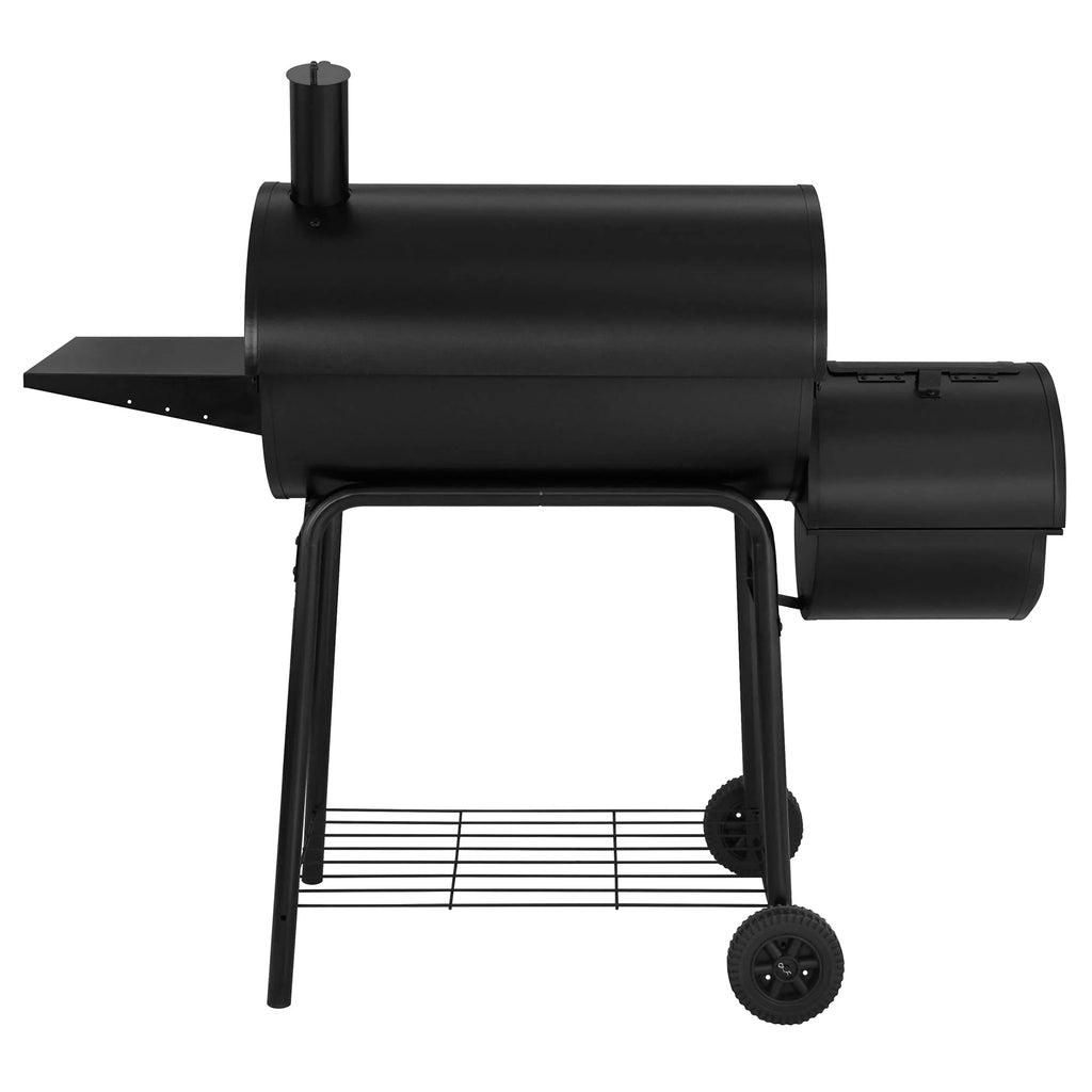 2025 Royal Gourmet Parrilla de Carbón BBQ de 30" y Ahumador Lateral