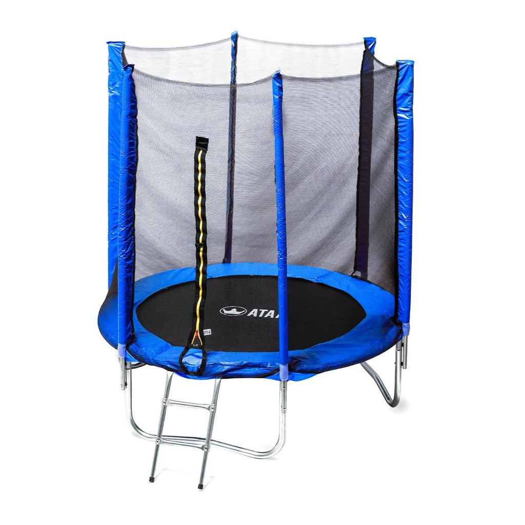 Cama Elástica Infantil 185 Azul - Juegos Y Juguetes Infantiles Para Niños Al Aire Libre