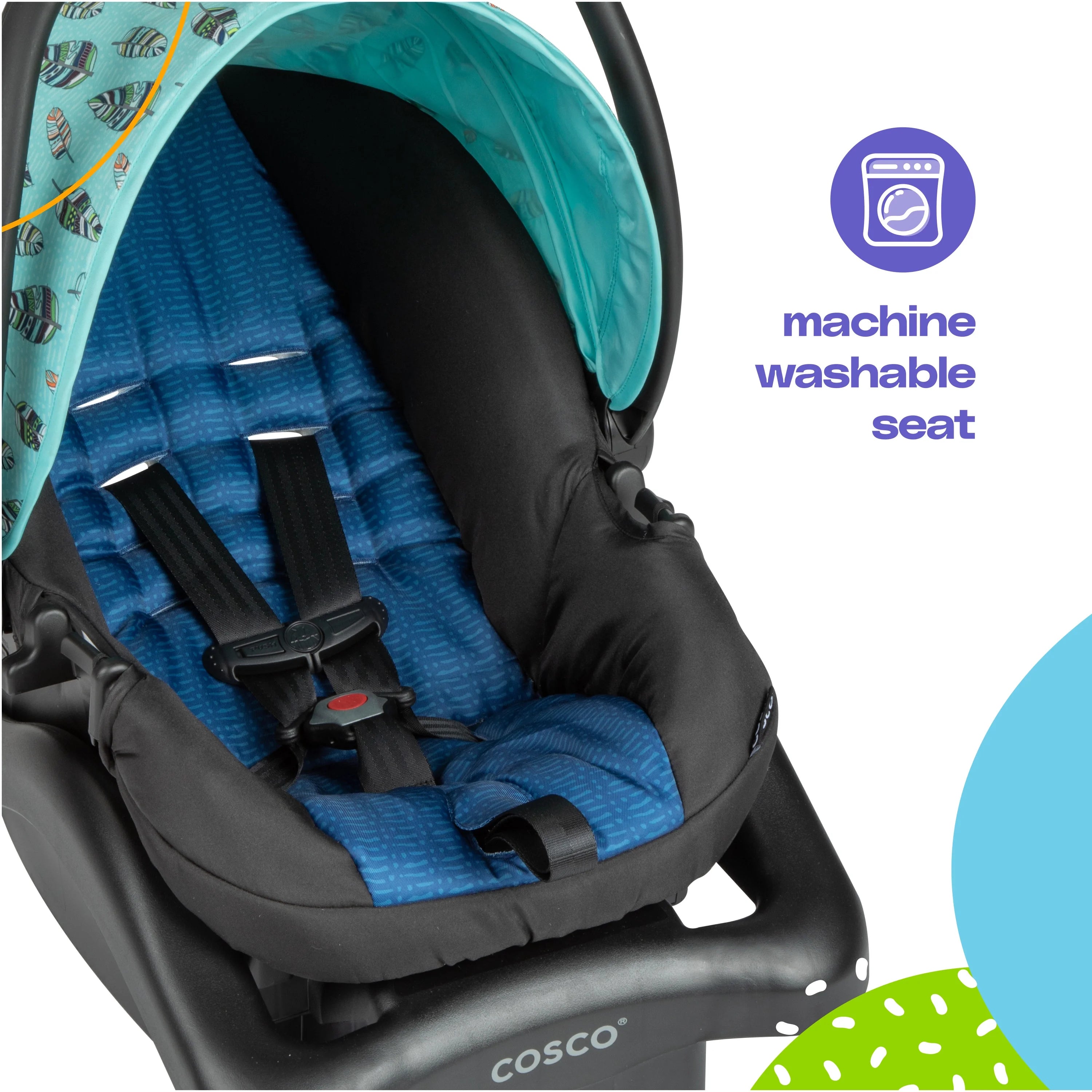 2025 Cosco Kids Lift & Stroll DX Sistema de viaje, flechas grises, para niños pequeños, unisex