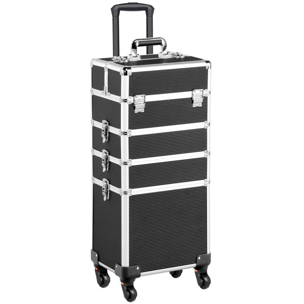 Maleta de Maquillaje Yaheetech 4 en 1 de 80 cm (31,6 pulgadas)